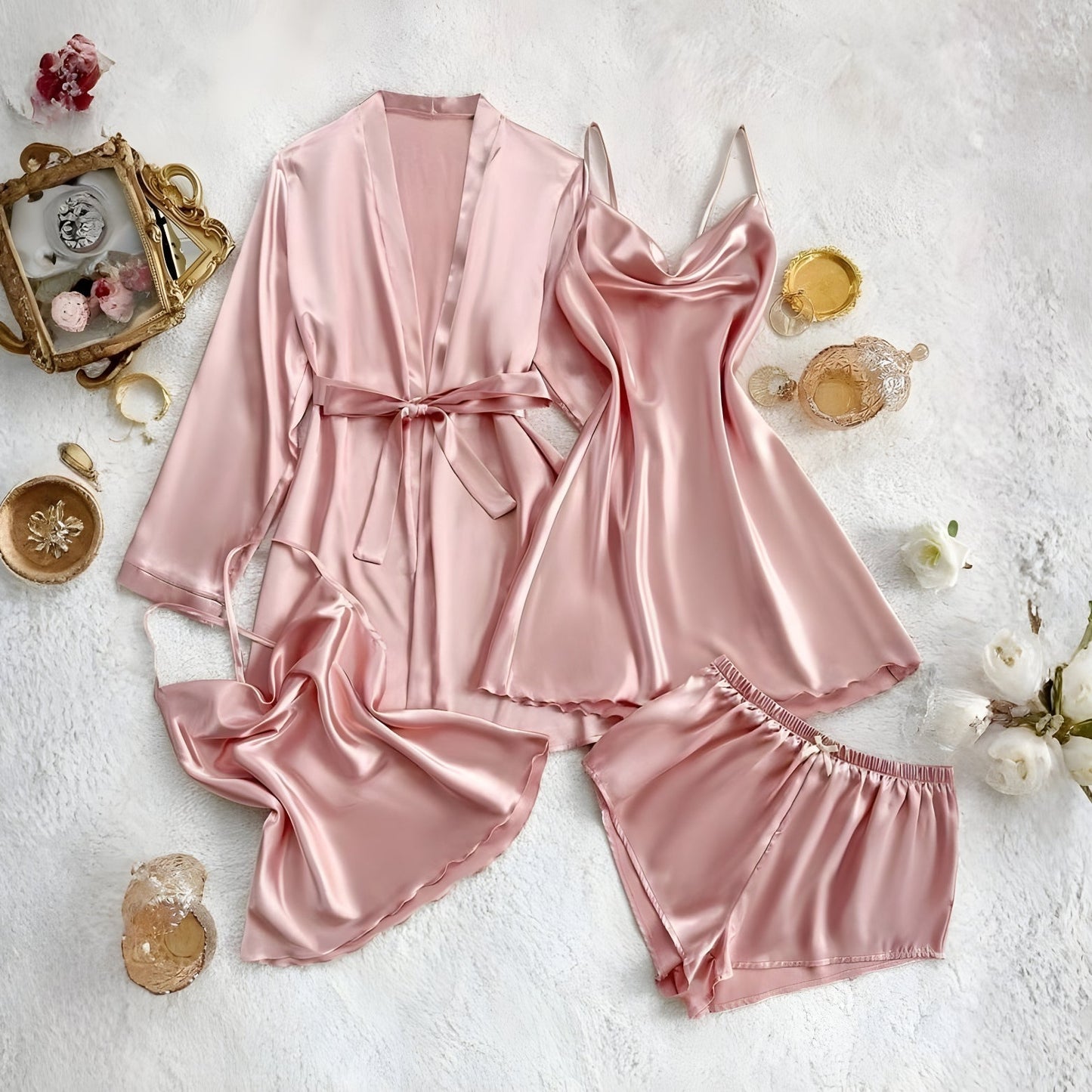 4 Piece Silk + 6 Piece Silk